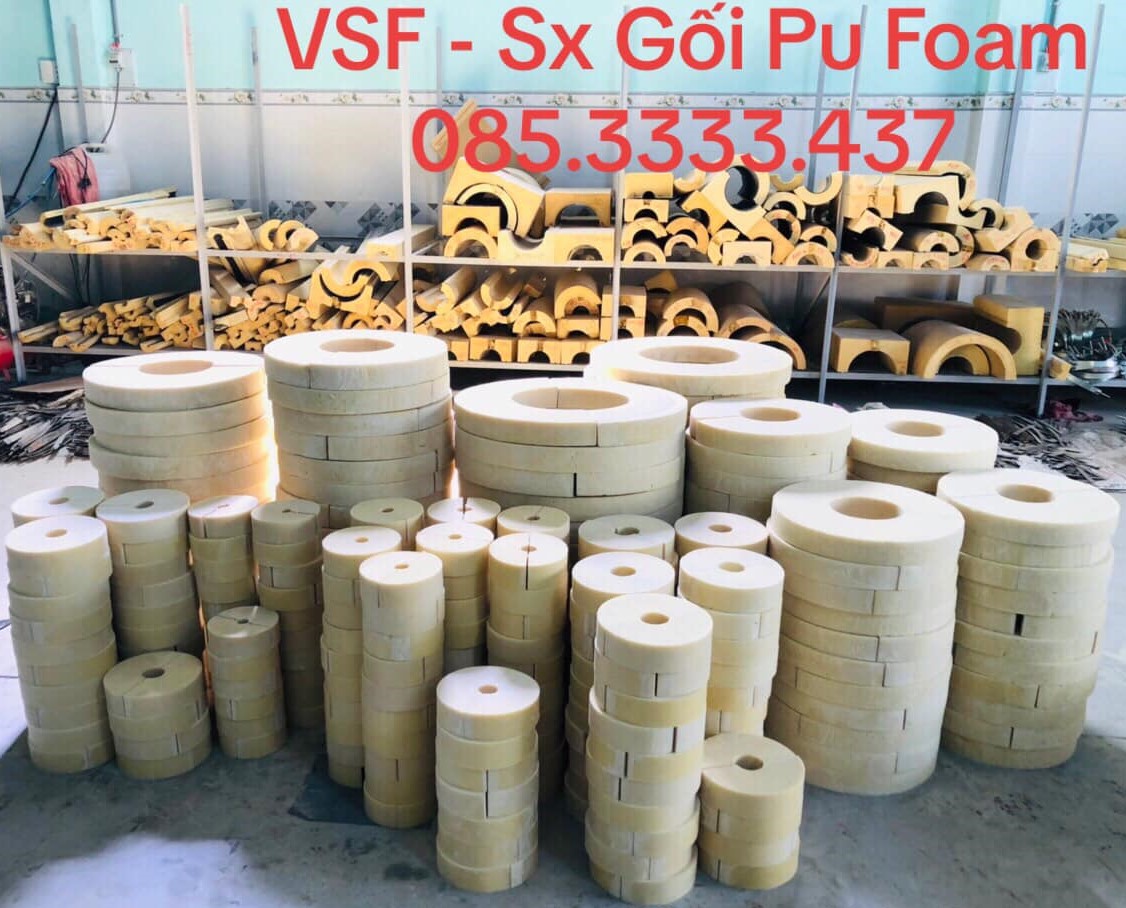 gối đỡ pu foam- luôn có sẵn kho VSF