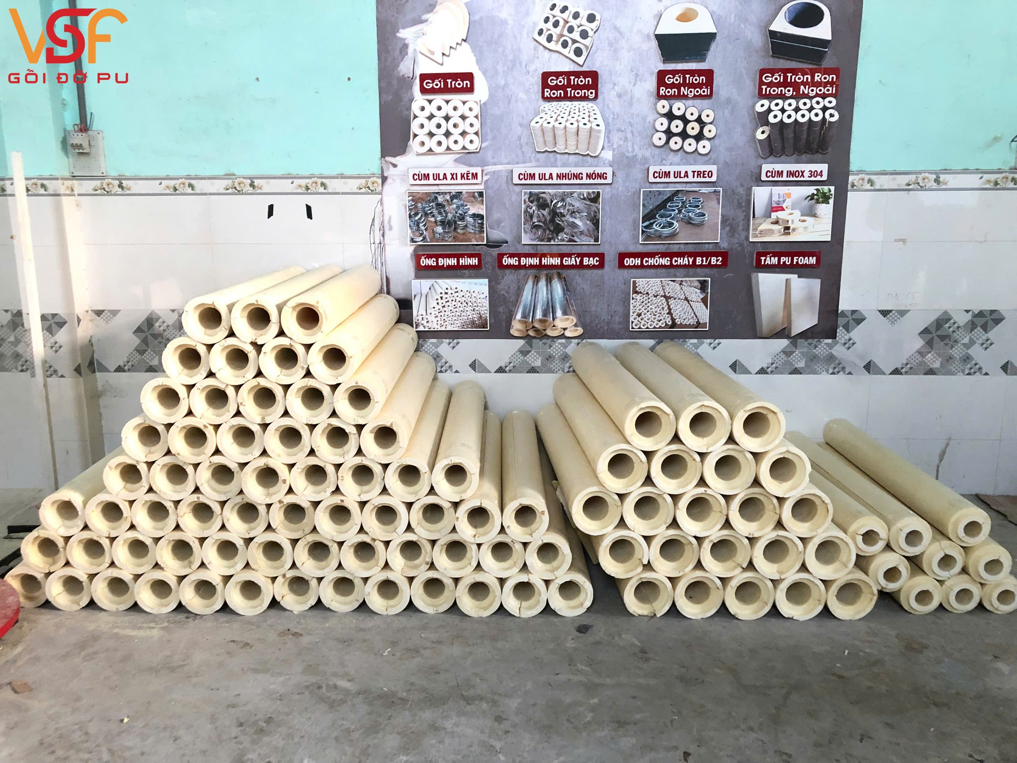 gối đỡ pu foam tam kỳ