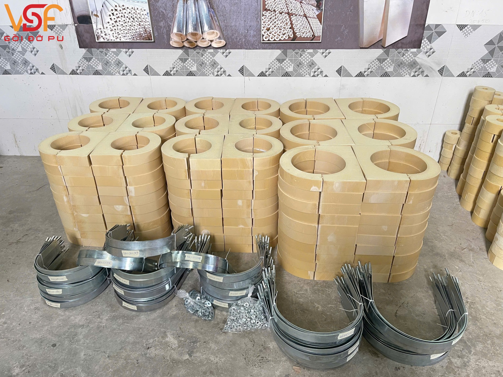 gối đỡ pu foam tam kỳ